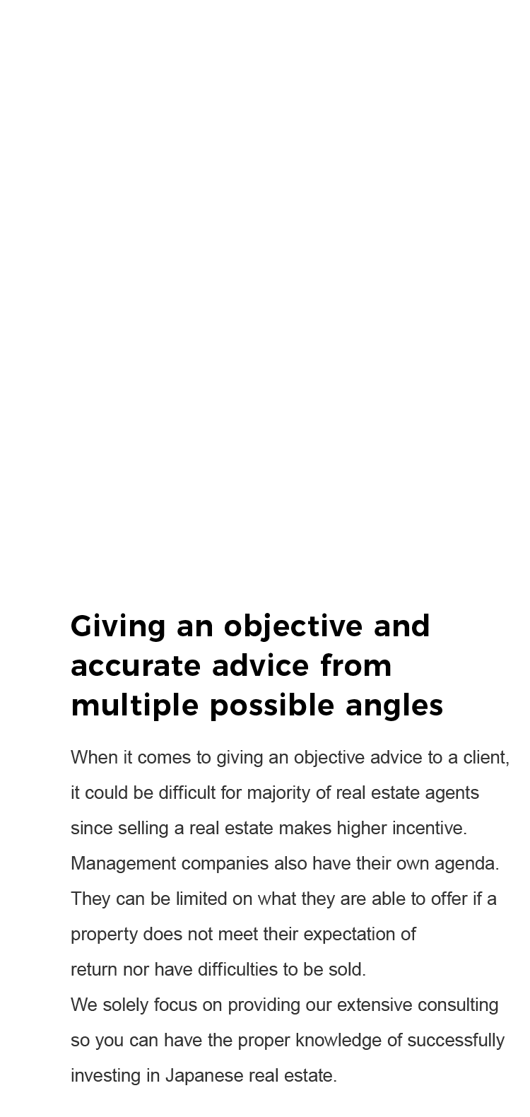 Our solution